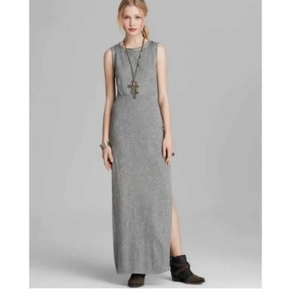 NWT Free People Sabrina Maxi Dress in Great Heather Size XS ✨ $108 - Picture 3 of 13